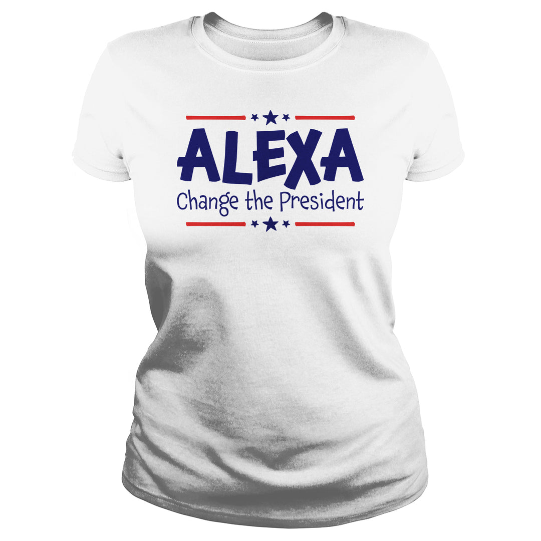 Alexa Change The President