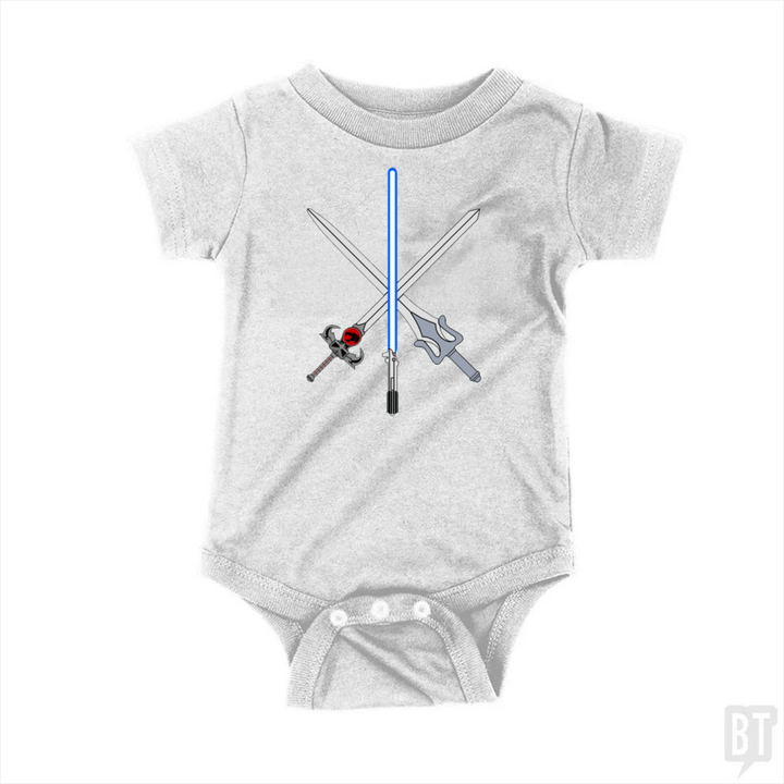 Choose Your Sword Baby One-Piece