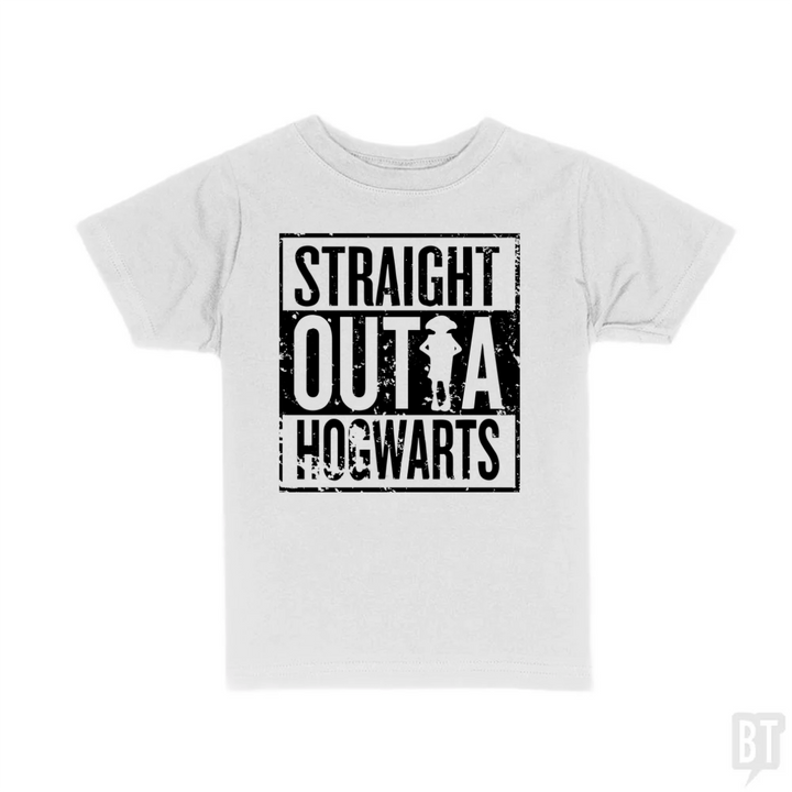 Straight Outta Hogwarts Kids Shirt