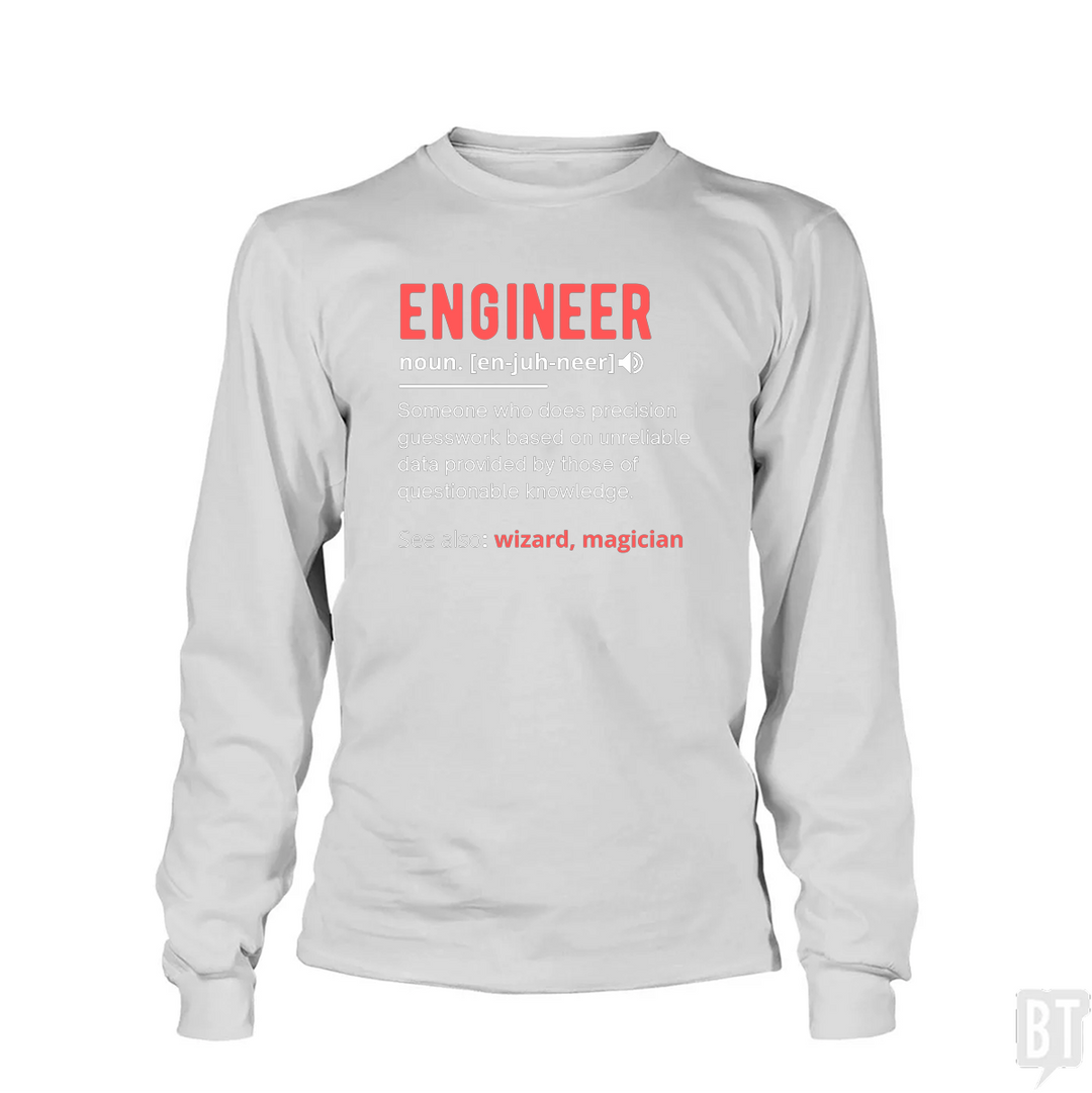 Engineer Definition Long Sleeve