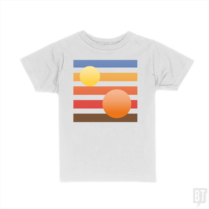 Artistic Tatooine Kids Shirt