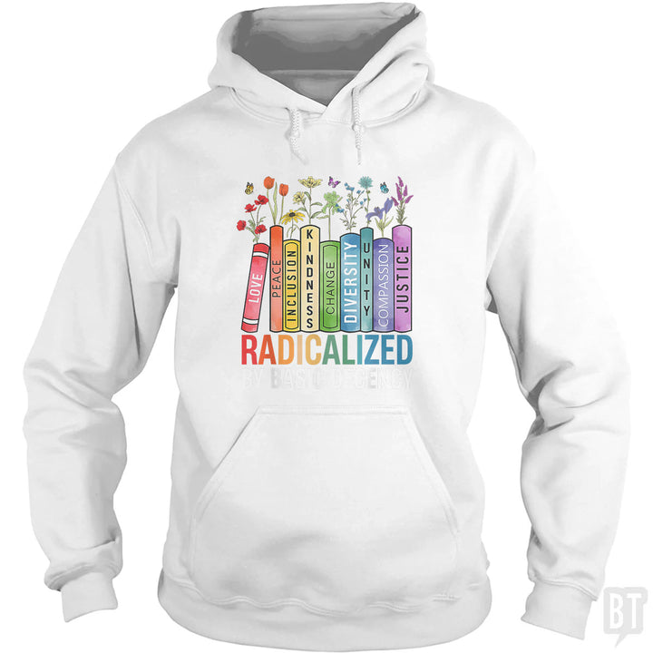 Book Flower Hoodie