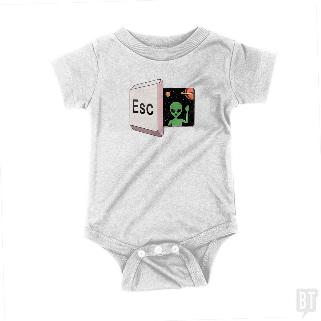 Space Escape Baby One-Piece