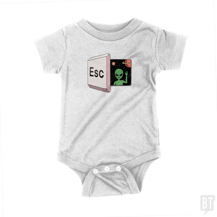 Space Escape Baby One-Piece