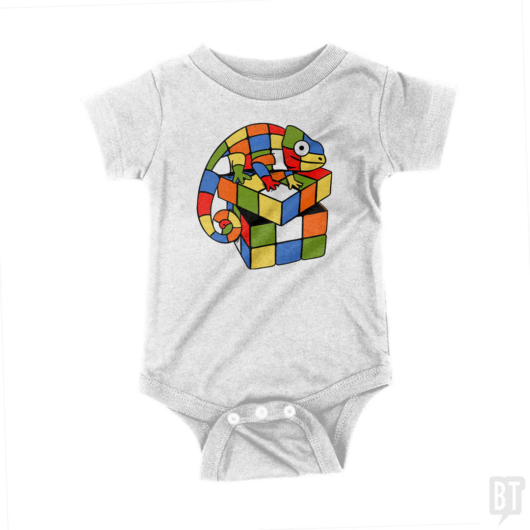 Cube Chamaleon Baby One-Piece