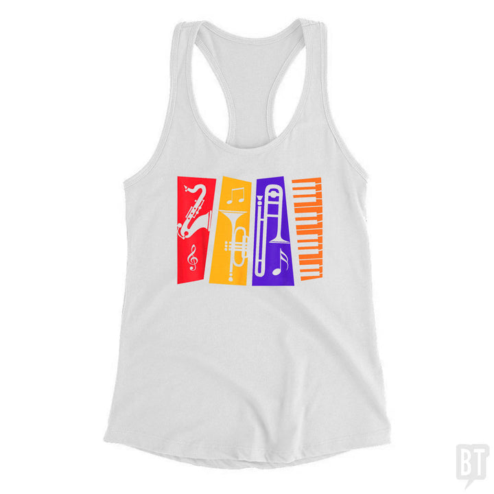 Jazz Music Tank Top