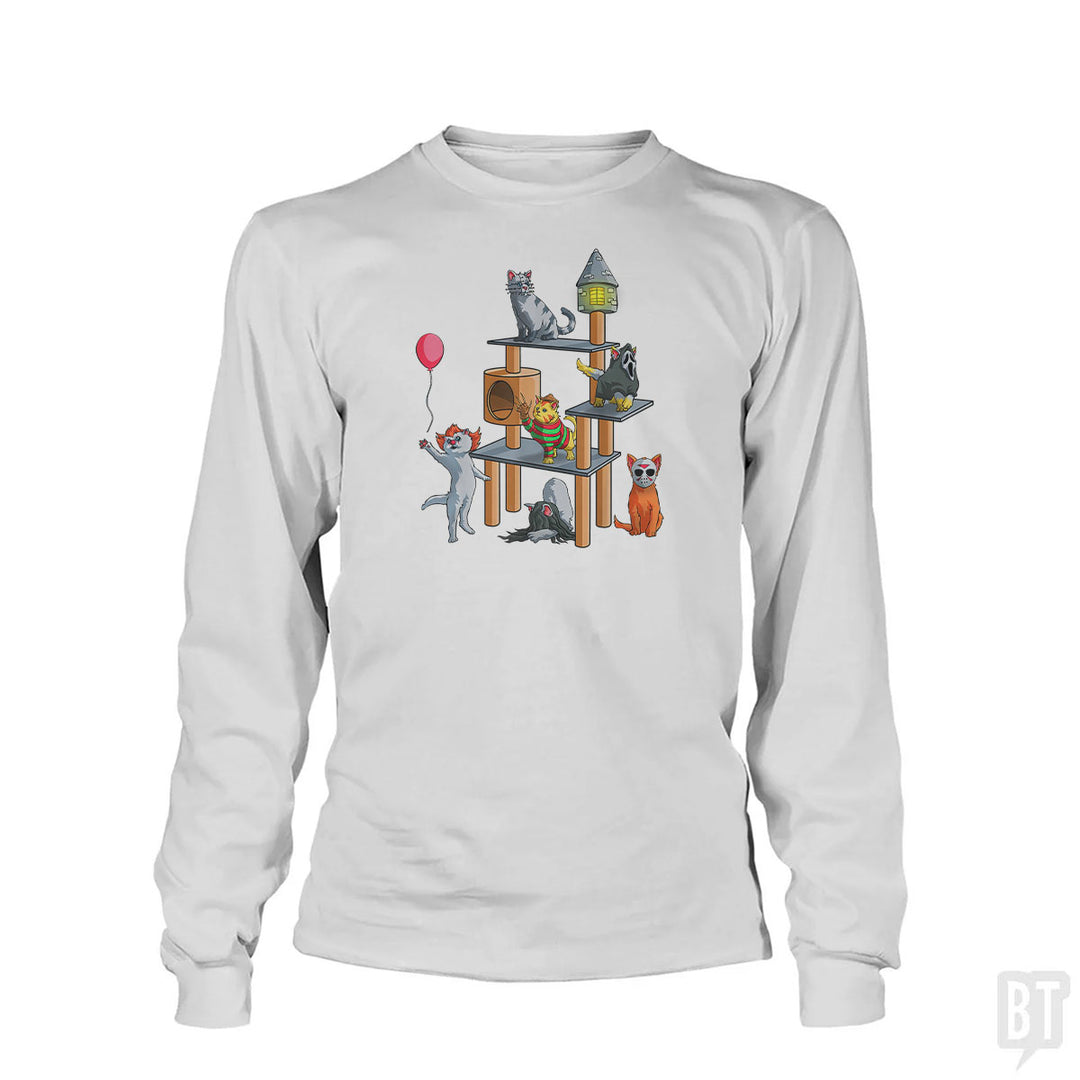 Cat Horror Movies Long Sleeve