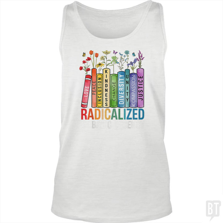 Book Flower Tank Top