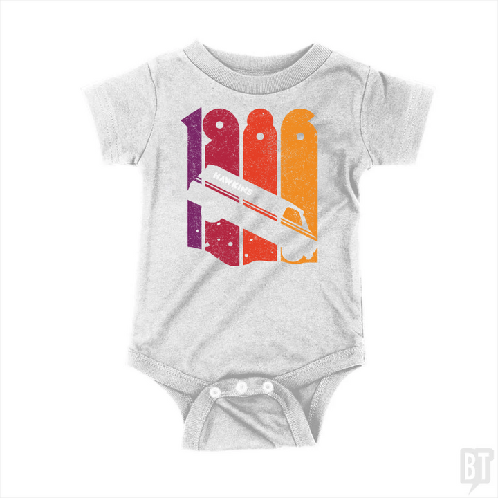 Hawkins 1986 Baby One-Piece