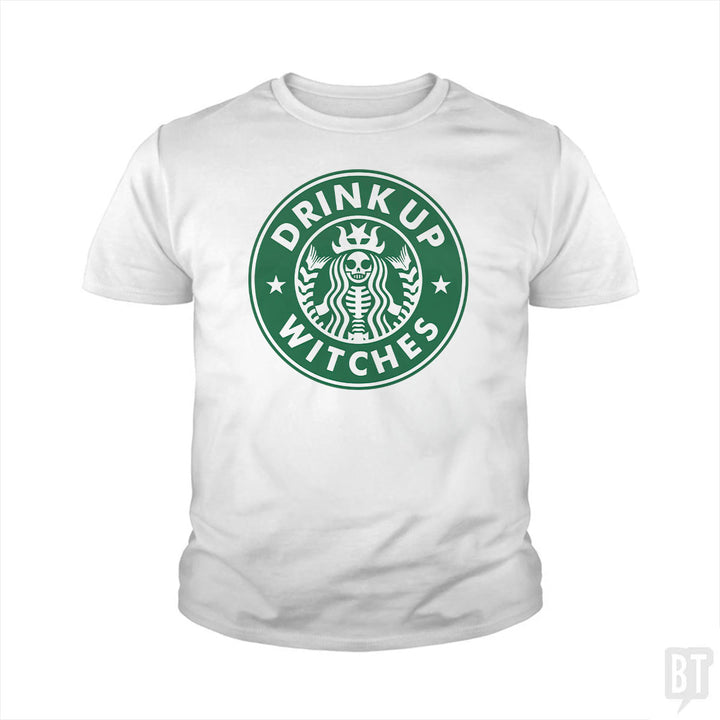 Drink Up Witches Kids Shirt