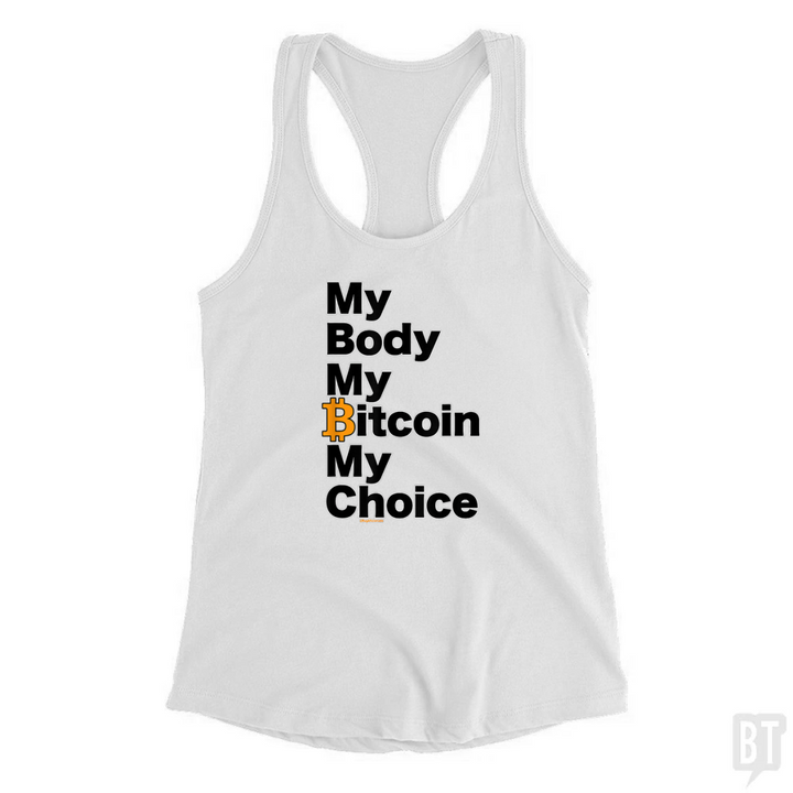 My Body My Bitcoin Tank Top