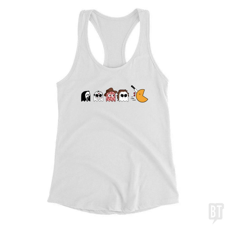Halloween Horror Characters Tank Top