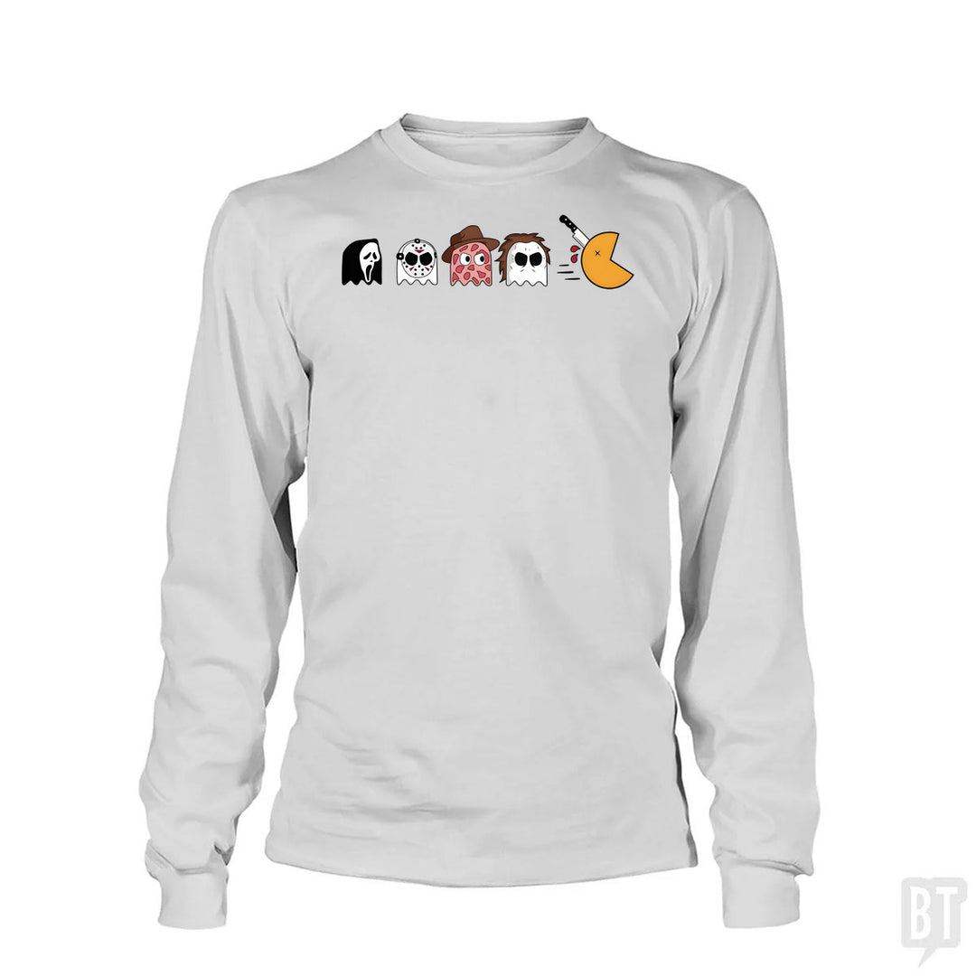 Halloween Horror Characters Long Sleeve
