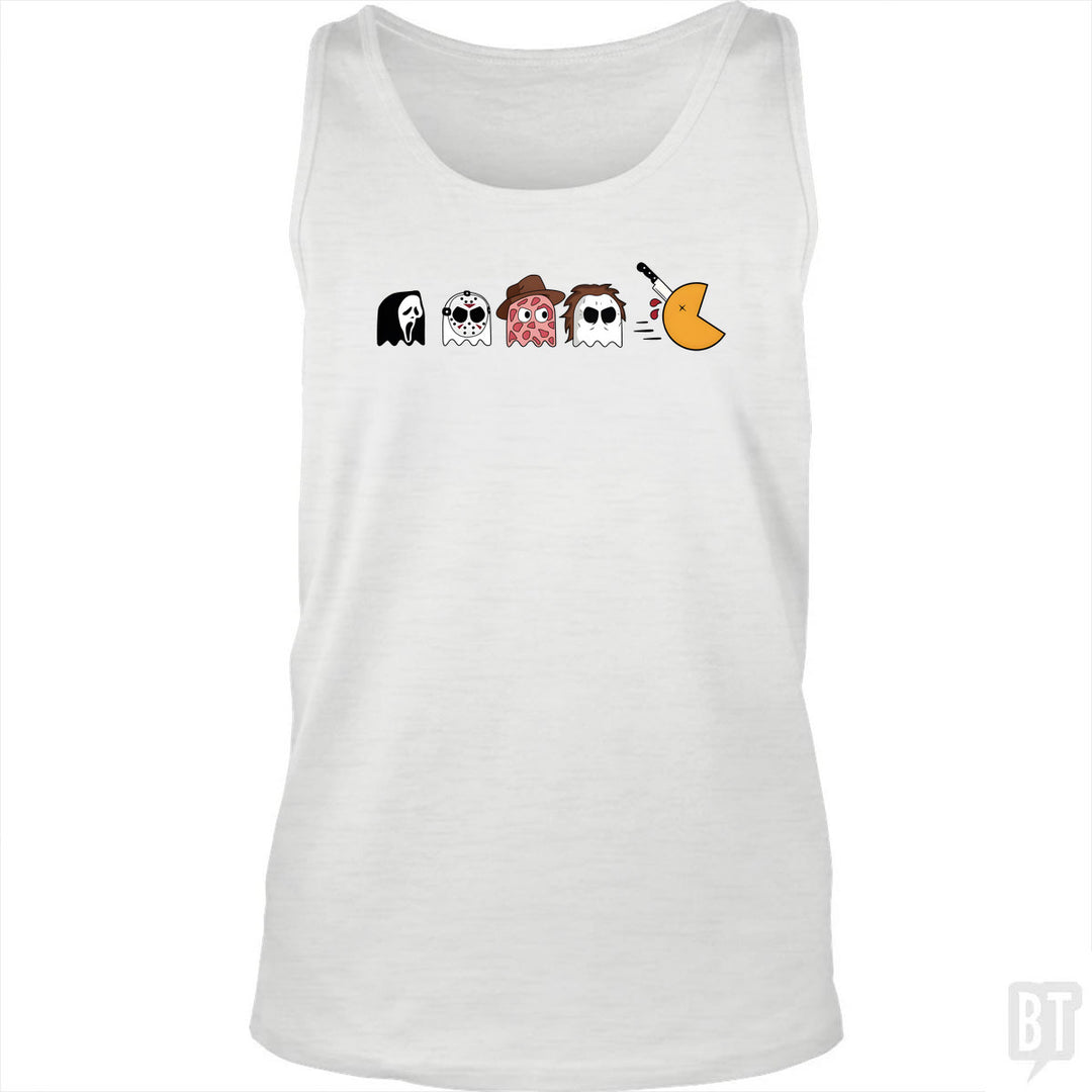 Halloween Horror Characters Tank Top