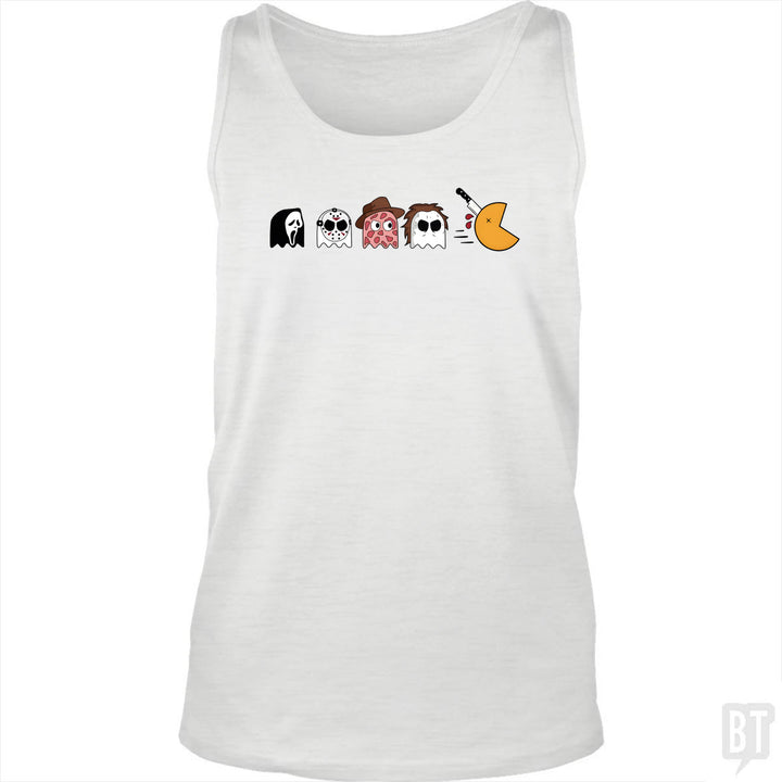 Halloween Horror Characters Tank Top
