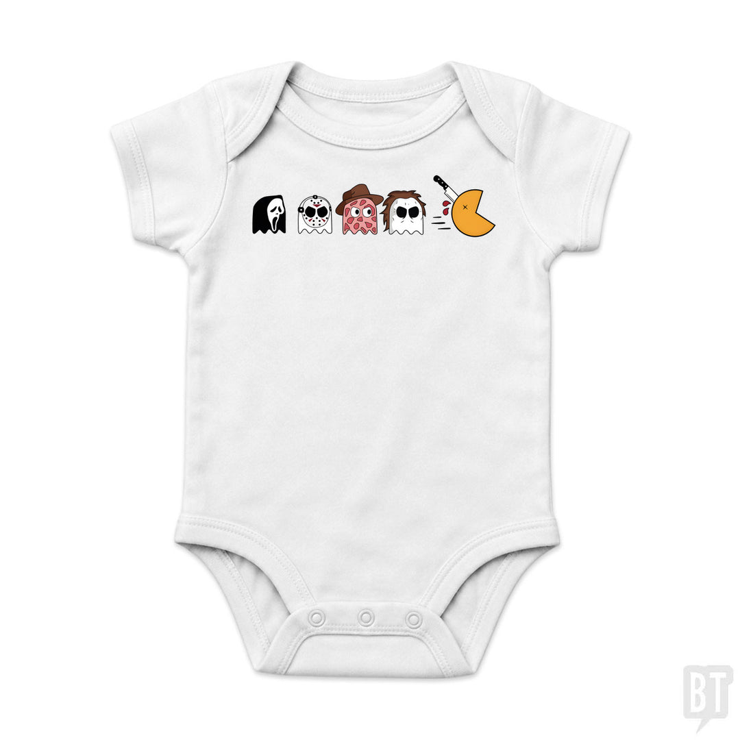 Halloween Horror Characters Baby One-Piece