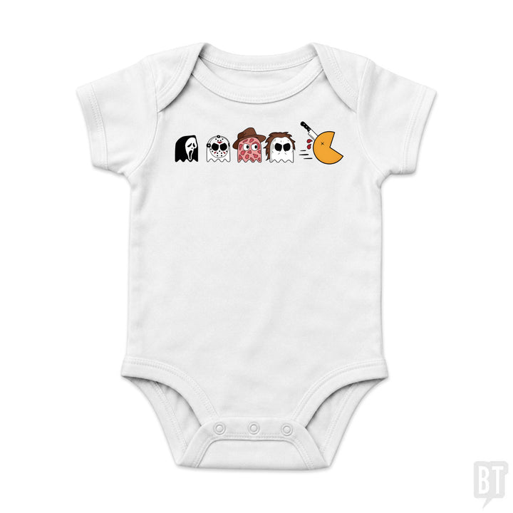 Halloween Horror Characters Baby One-Piece
