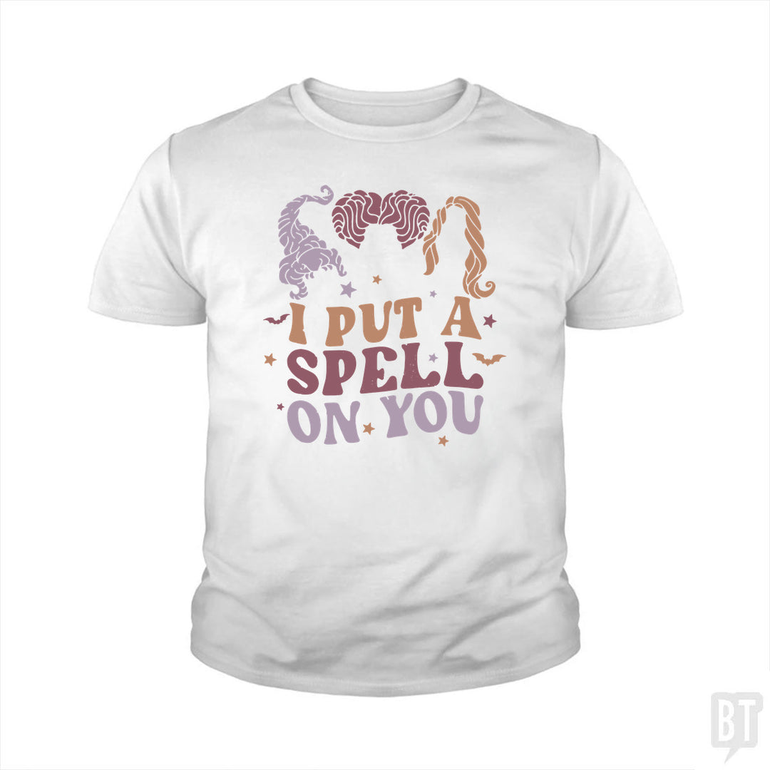 I Put A Spell On You Kids Shirt