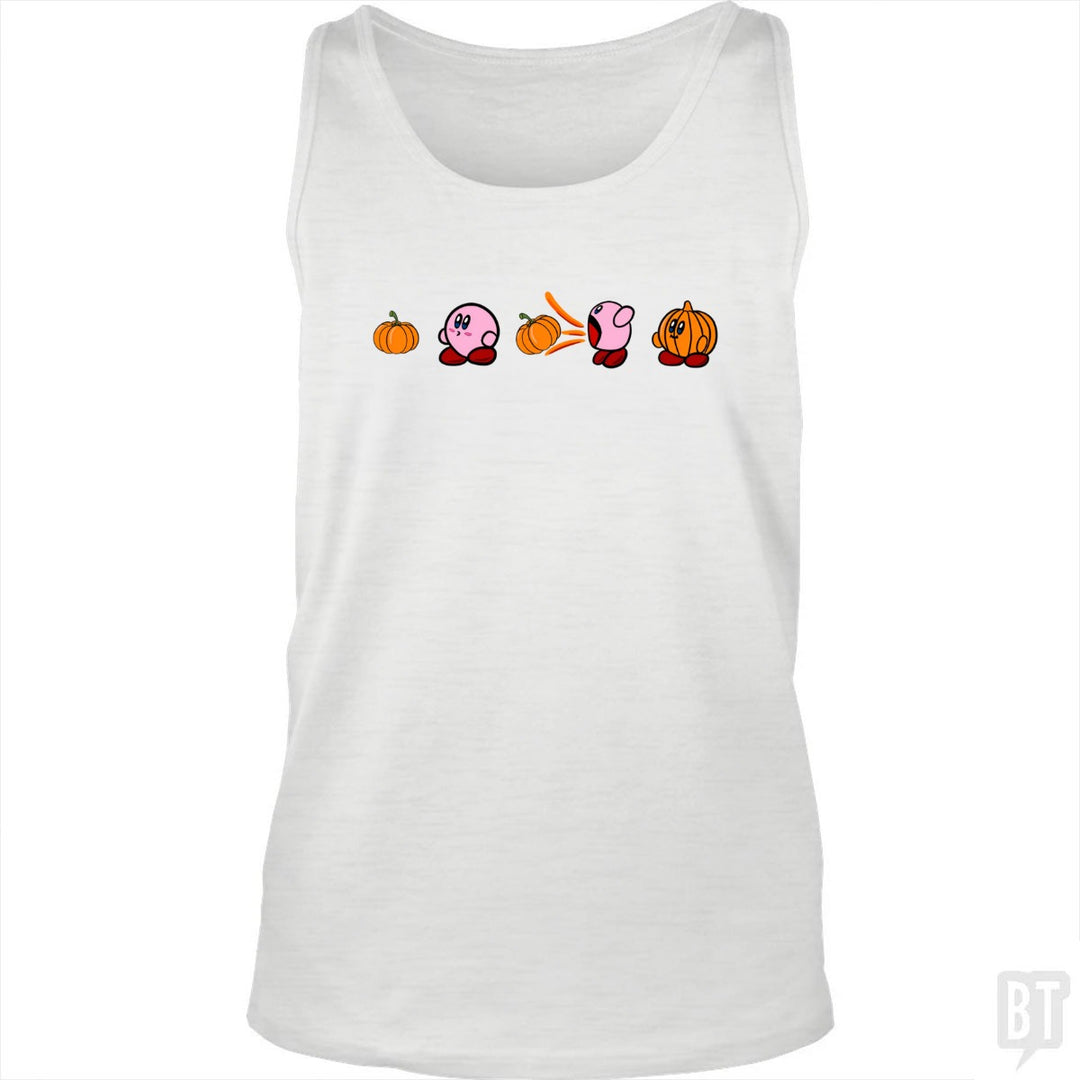 Kirby Pumpkin Tank Top