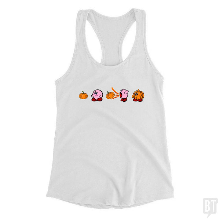 Kirby Pumpkin Tank Top