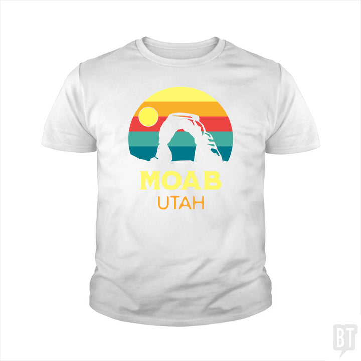 Moab Utah Kids Shirt