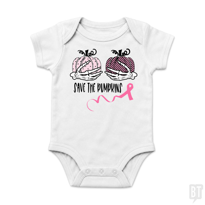 Save The Pumpkins Baby One-Piece