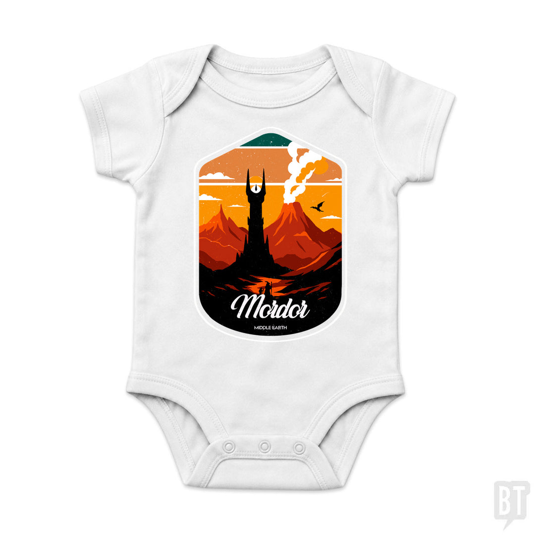 Visit Mordor Baby One-Piece