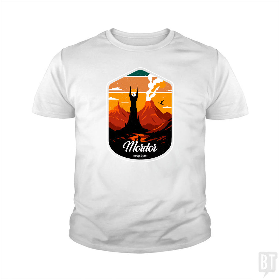 Visit Mordor Kids Shirt