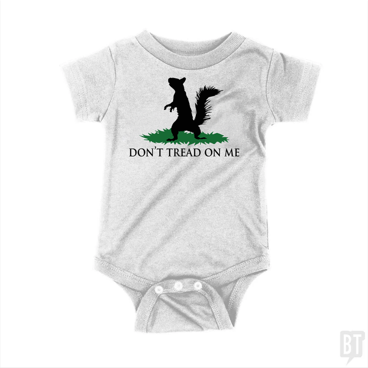 Don't Tread On Me - Squirrel Baby One-Piece