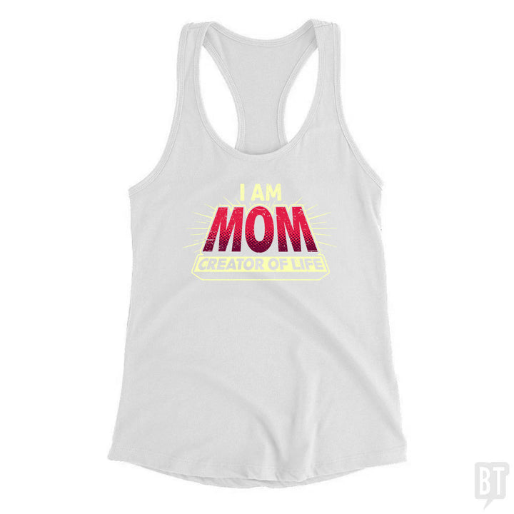 Mom-Creator of Life Tank Top