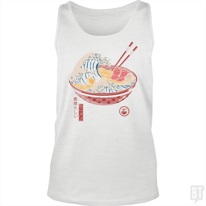 Great Ramen Wave Tank Top