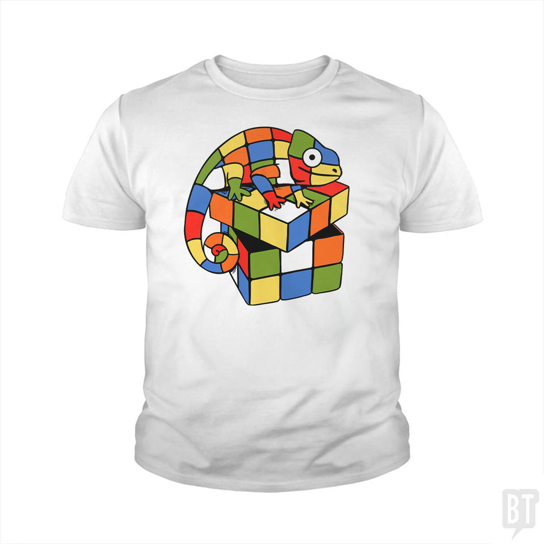 Cube Chamaleon Kids Shirt