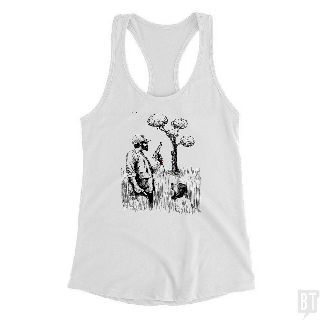 Dog Man Tank Top