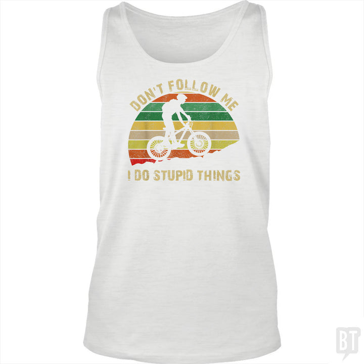 Funny Mountain Bike Tank Top