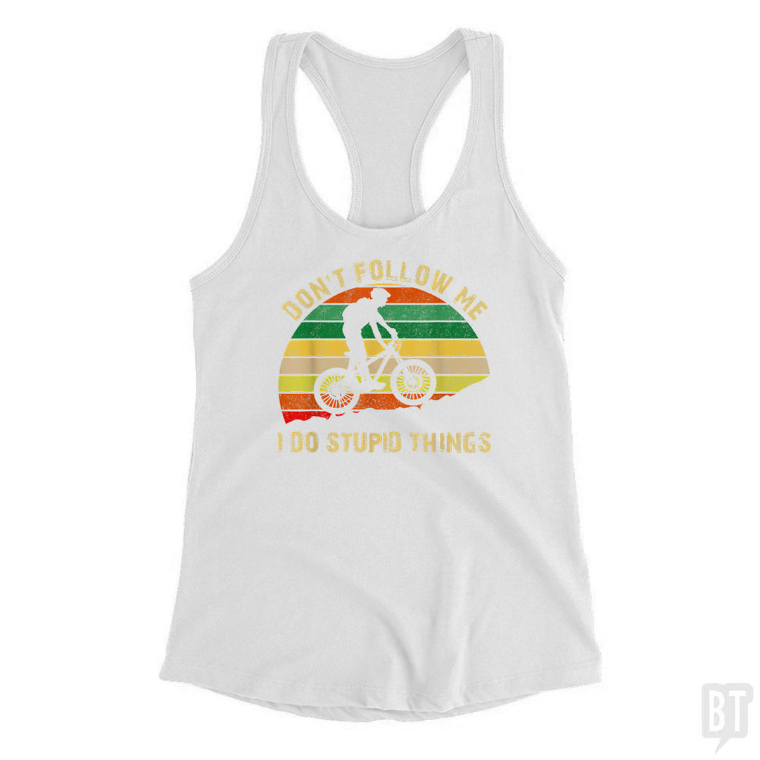 Funny Mountain Bike Tank Top