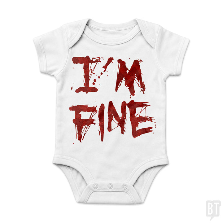 I'm Fine Baby One-Piece