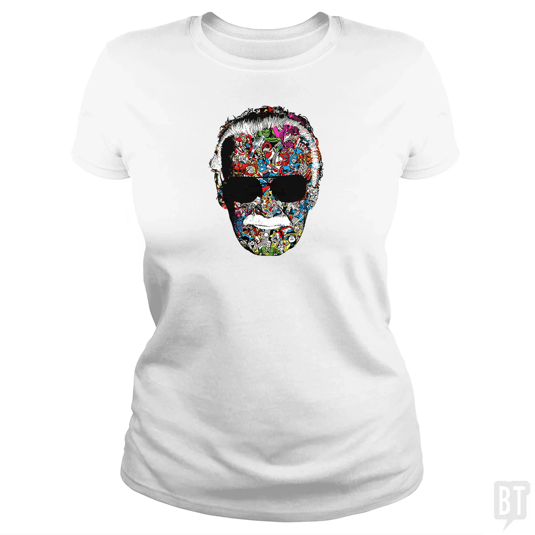 Stan Lee Man of Many Faces Shirt