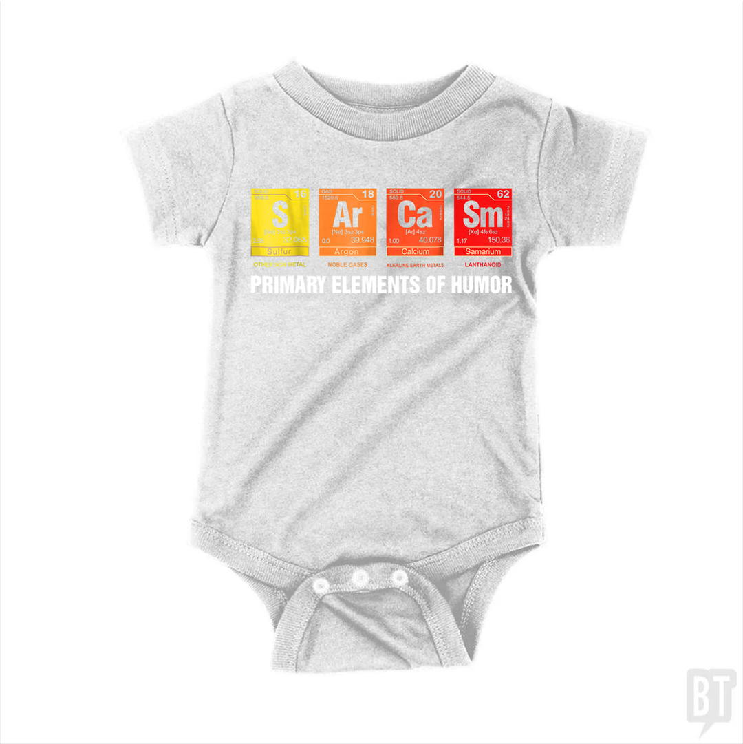 Funny Chemistry Science Baby One-Piece