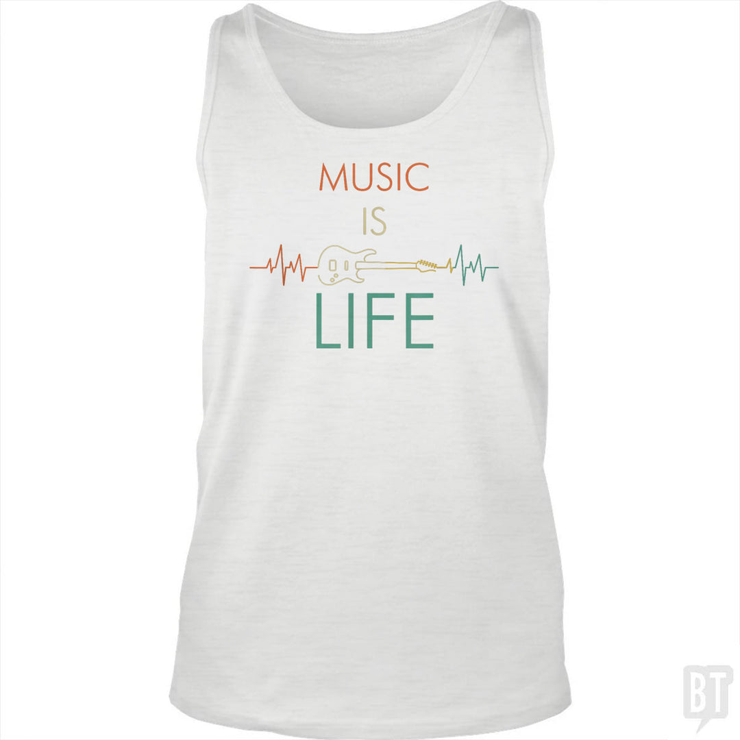 Music Is Life Tank Top