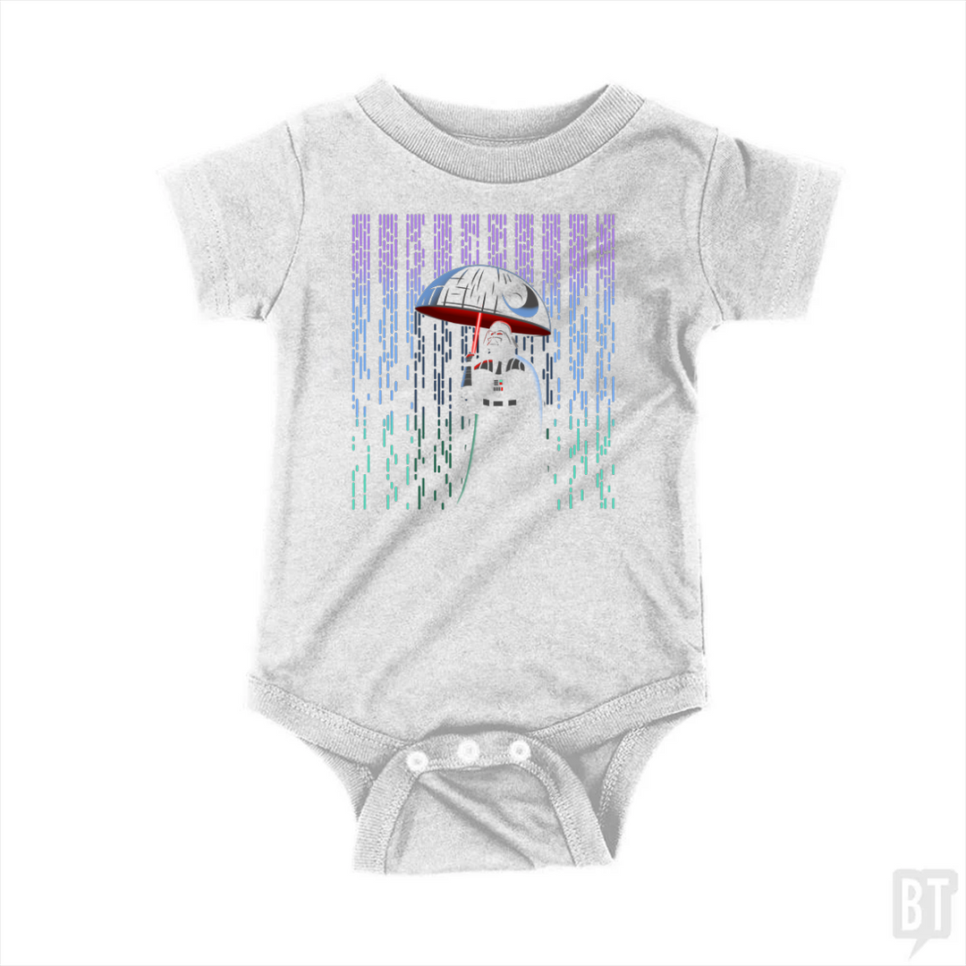 Sith In The Rain Baby One-Piece