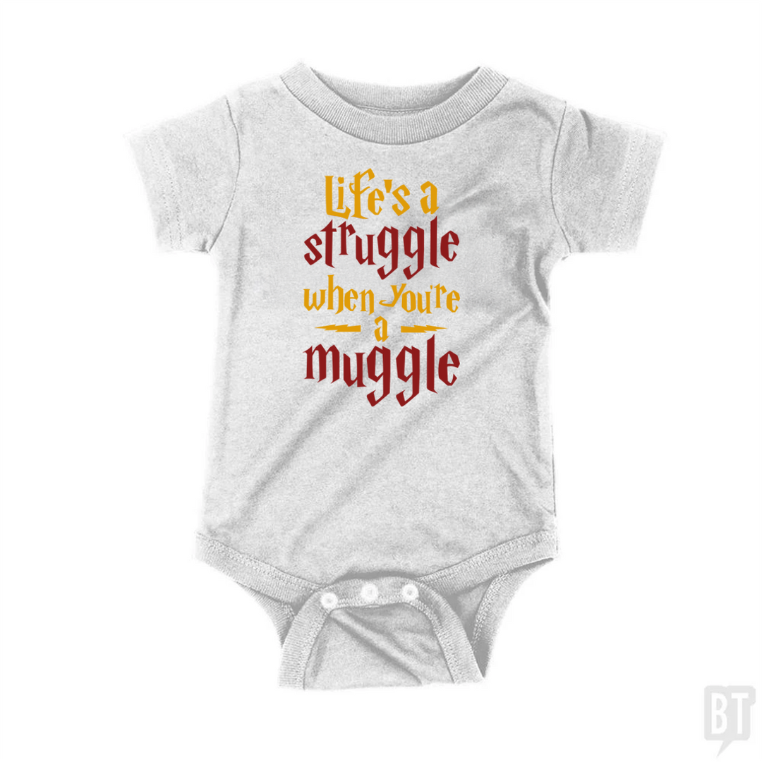 Muggle Struggle Baby One-Piece