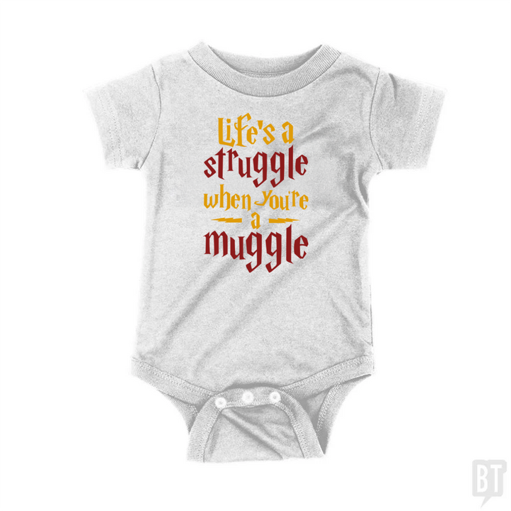 Muggle Struggle Baby One-Piece