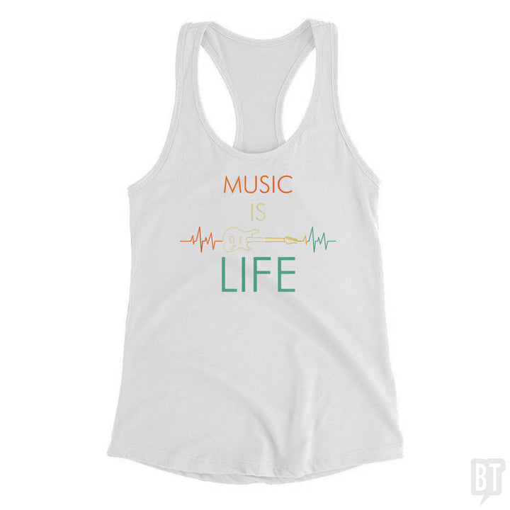 Music Is Life Tank Top