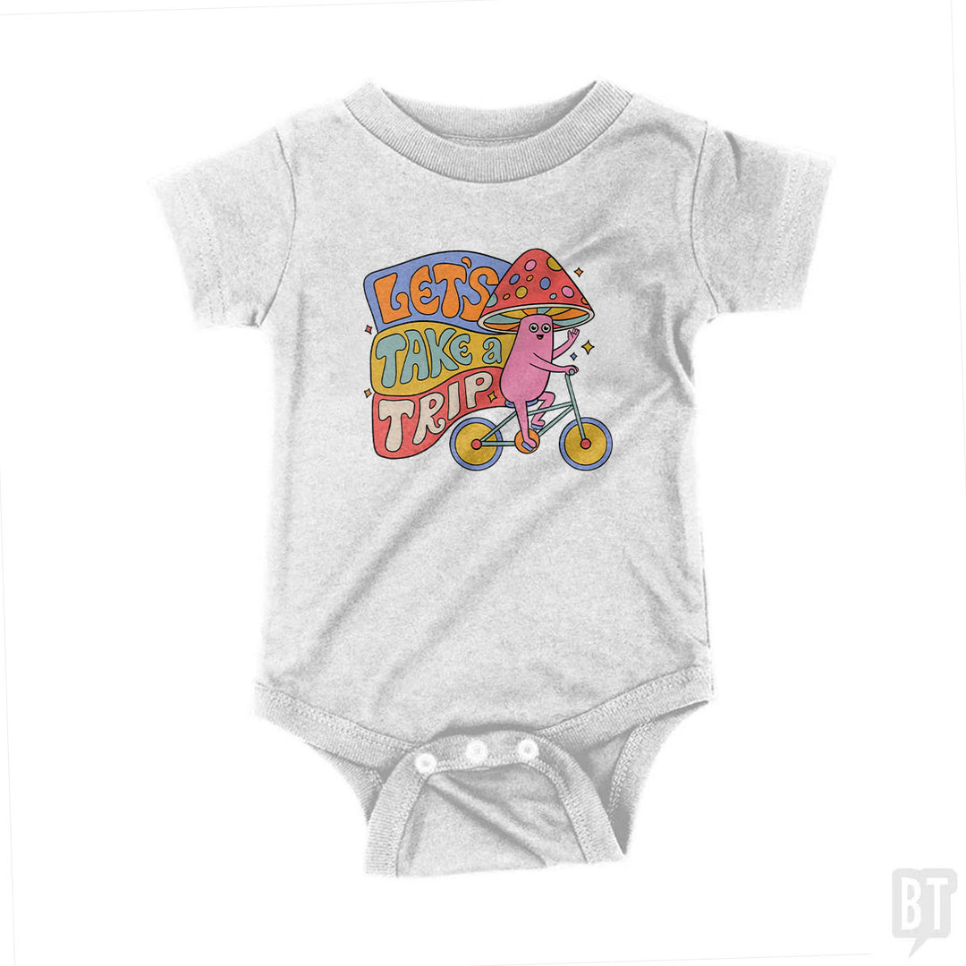 Let's Take A Trip Baby One-Piece