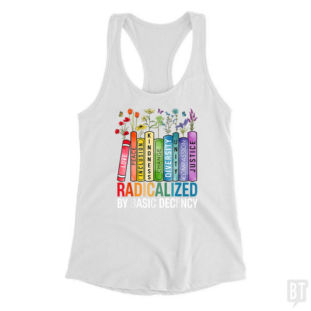 Book Flower Tank Top
