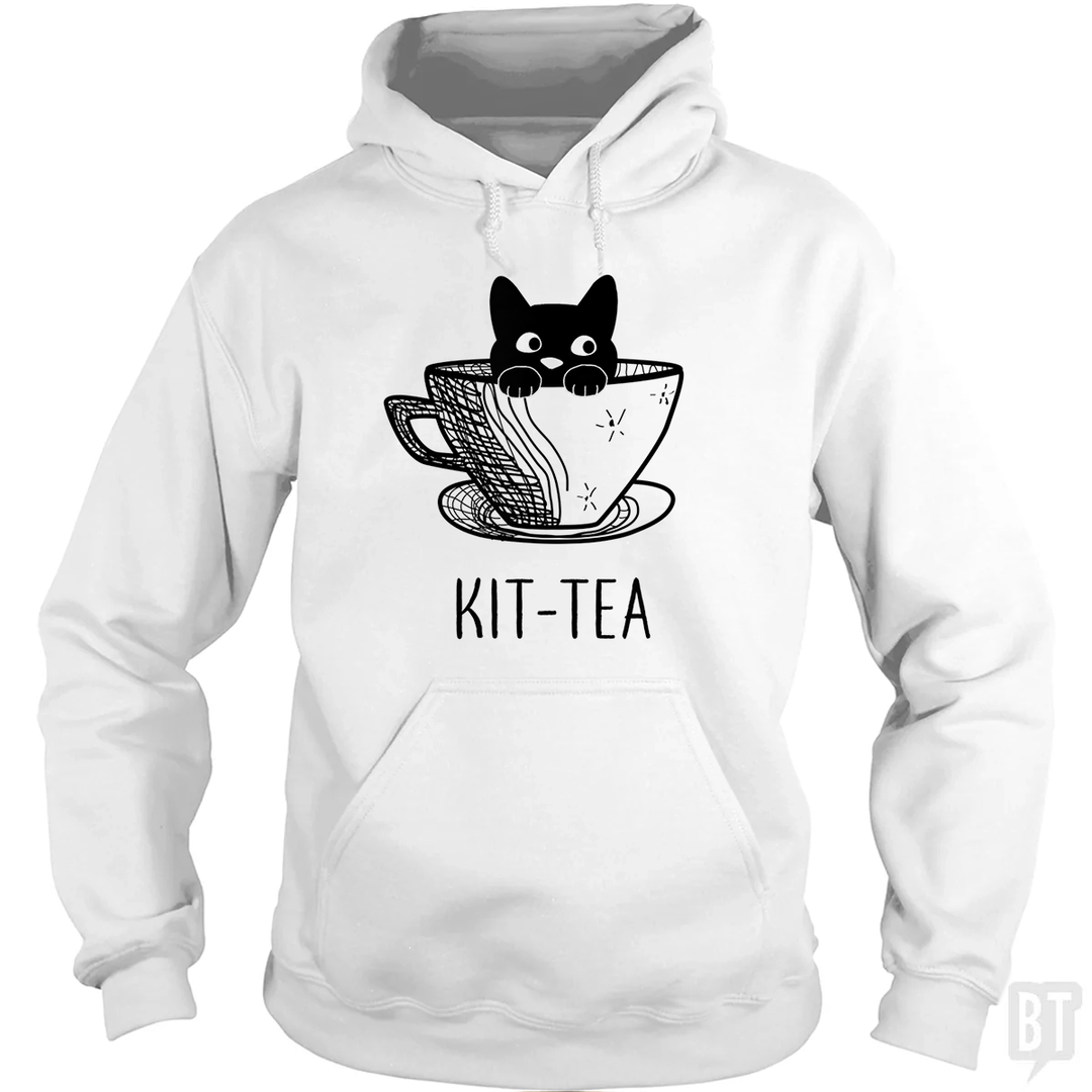 Kit-Tea Funny Cat Lover Hoodie