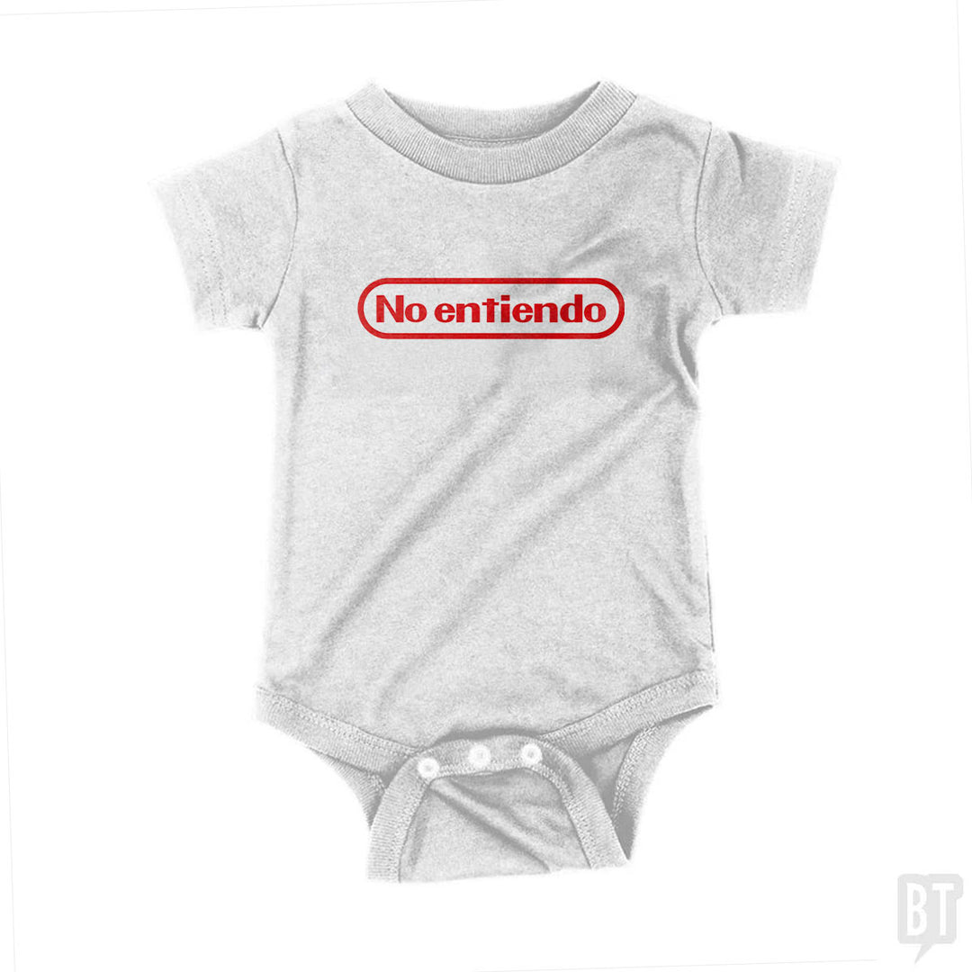 No Entiendo Baby One-Piece