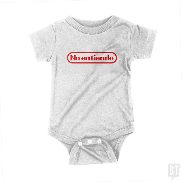 No Entiendo Baby One-Piece