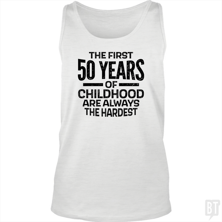 First 50 Years Tank Top