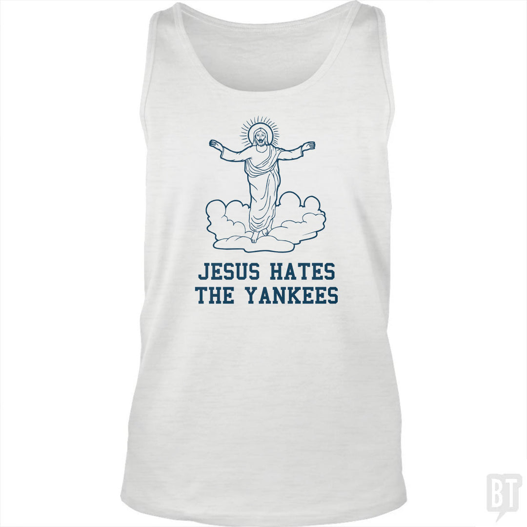 Jesus Hates the Yankees Tank Top